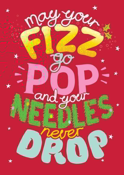 may fizz Christmas Card 20235 created by Dan McFadden