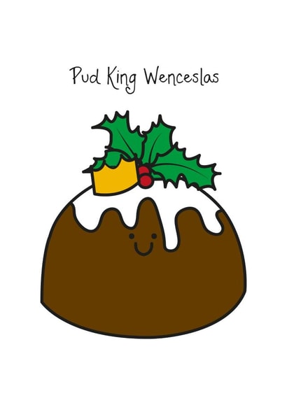 wenceslas king Christmas Card 40152 created by OdditeeUK