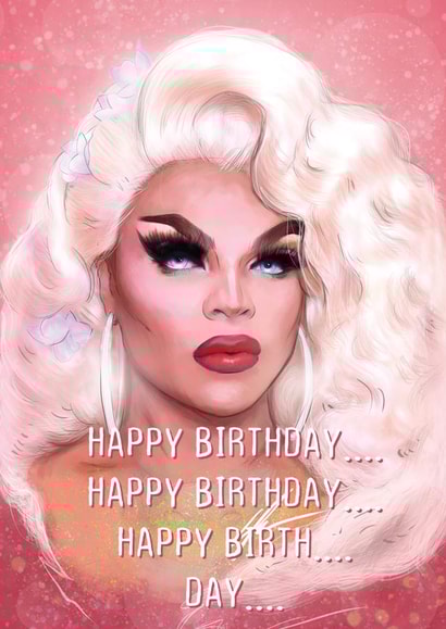 missvanjie miss vanjie Birthday Card 20861 created by Liam Shaw