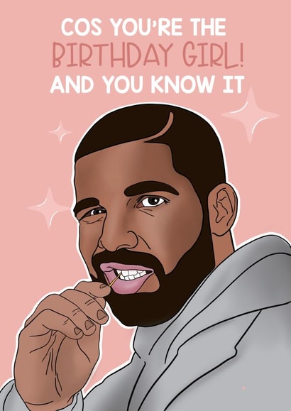 Drake Birthday girl created by Lucy Rose Party