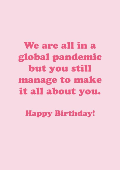 funny cheeky Birthday Card 42137 created by Aa Cards