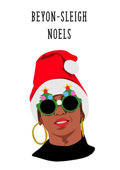 beyonce beyonsleigh noels Card 39865 created by MerryNotesDesigns