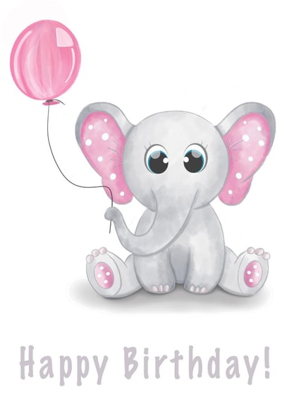 Birthday card for a special little one 1003 created by Ri 