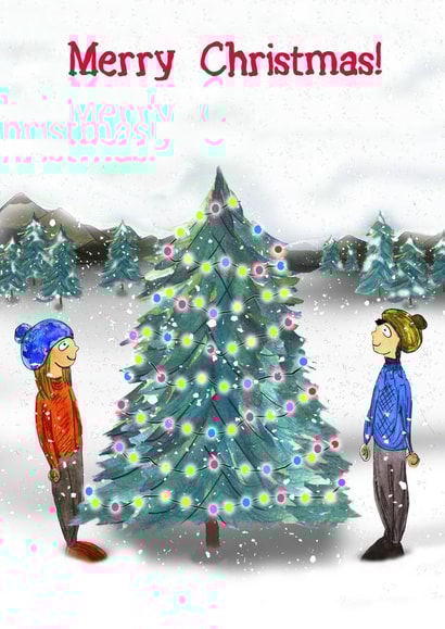 christmas christmas tree Card 39647 created by Laura Kavanagh
