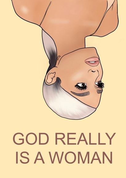 ariana grande ariana Just because Card 18502 created by Amy Louisa