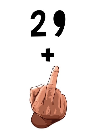 30th 30 Birthday Card 16064 created by Oh You Know Aaron