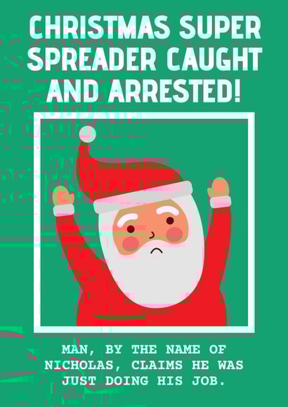 santa super spreader Card 35314 created by Matt Lewis