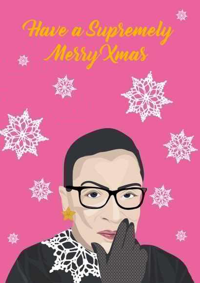 ruth bader ginsberb no truth without ruth Card 45882 created by Laura Niles Design