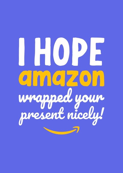 amazon funny Birthday Card 12428 created by Matt Lewis