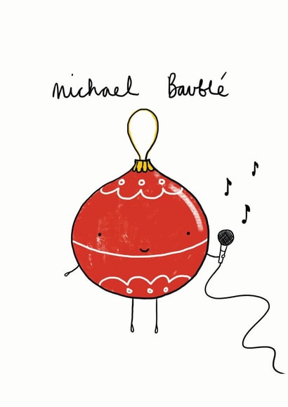 pun michael Christmas Card 16612 created by marnie makes