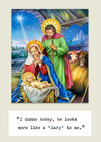jesus christmas Card 38067 created by Do Something David