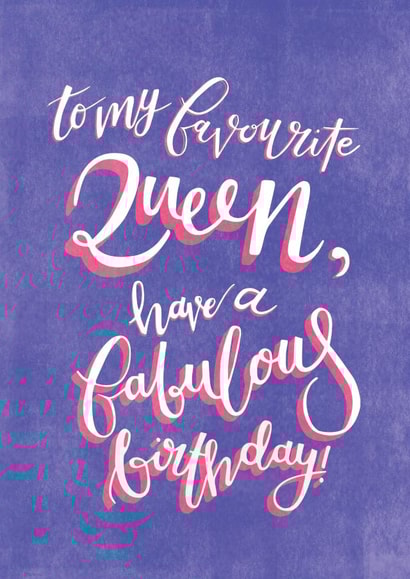 LGBT LGBTQ Birthday Card 20897 created by Feisty Letters