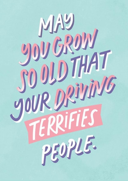 funny old Birthday Card 20696 created by Nicky Laatz