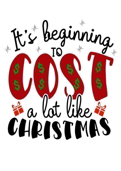 adult beginning Christmas Card 32021 created by Dirty Designs