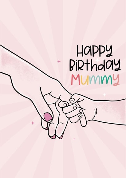 Happy birthday mummy  created by Lucy Rose Party