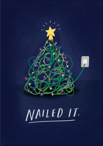 christmas funny christmas Card 45709 created by Nicky Laatz