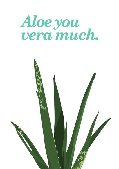 aloe aloe vera Card 39870 created by MerryNotesDesigns