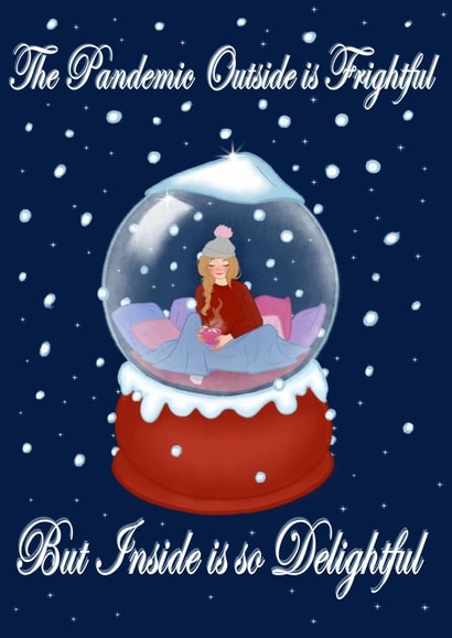 pandemic lockdown Card 41948 created by J.R.Penman Illustration