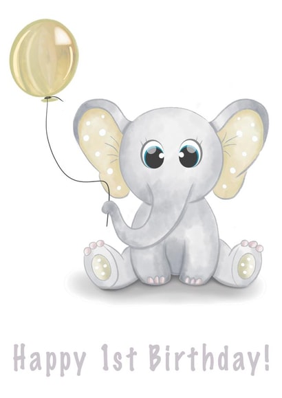 1st birthday card for a special little one 1000 created by Ri 