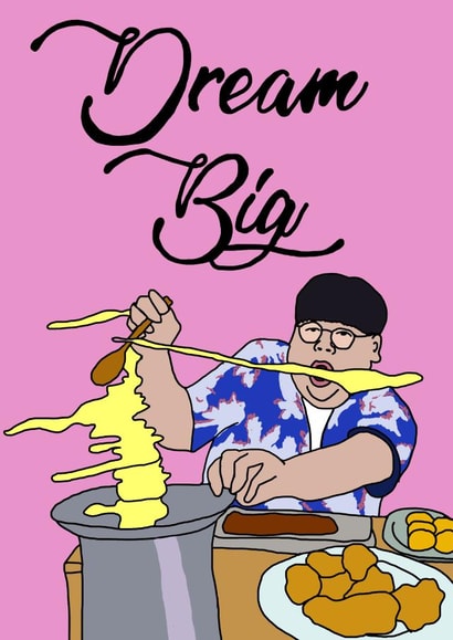 dream big good luck Card 34135 created by Too Far Flora 