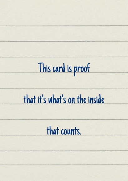 typography This Just because Card 6846 created by The Happy Bee