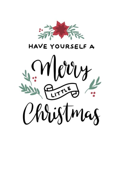 yourself little Christmas Card 35523 created by Abigail Scarfe