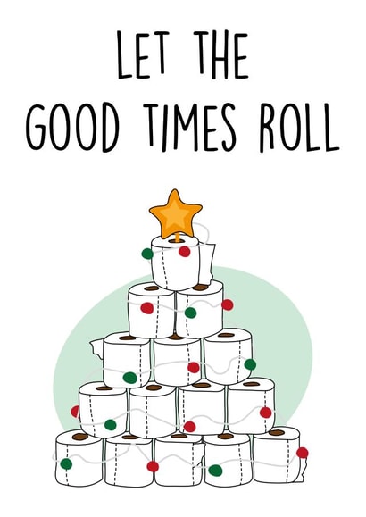 coronavirus christmas Card 46329 created by Emerald Cards