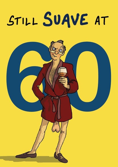 Rude Still Birthday Card 20967 created by Bryony Jackson Walters