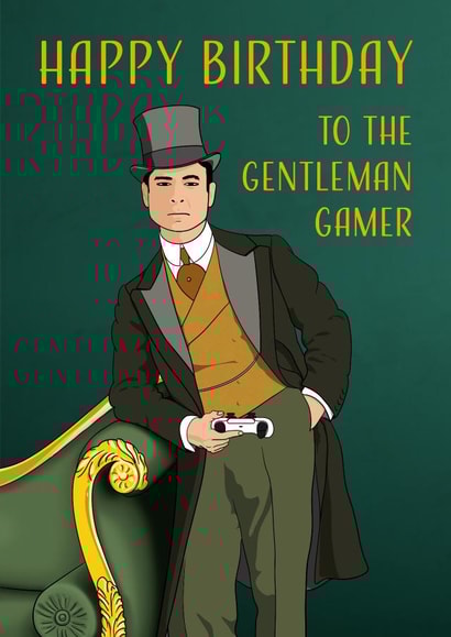 Happy Birthday to the Gentleman Gamer - PS5 created by Mr Muir