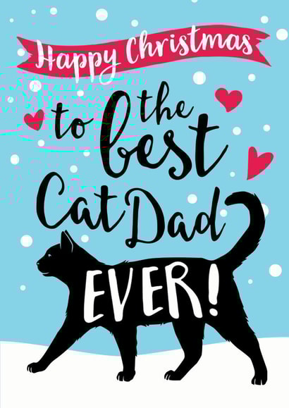from the cat cat Christmas Card 32307 created by Jon Hall Design
