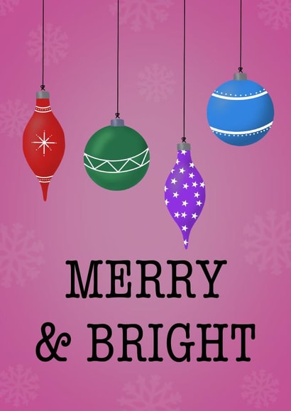 Christmas Merry Card 36388 created by The Ink Splat