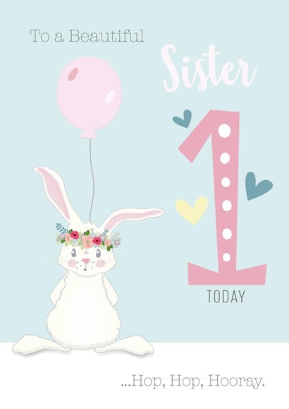 1 1st Birthday Card 20983 created by Little FreyFrey Co.