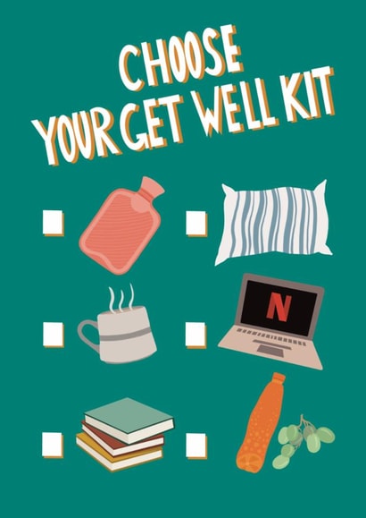 Choose your get well kit card created by Stonefoxes