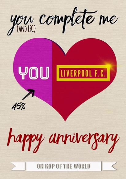 Liverpool Lfc Anniversary Card 15439 created by Kerrylovescards