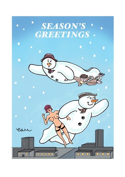 snowmen snow Card 46479 created by Graham Cammillare
