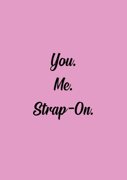 list adult Valentines Day Card 39530 created by The Sweary Card Co