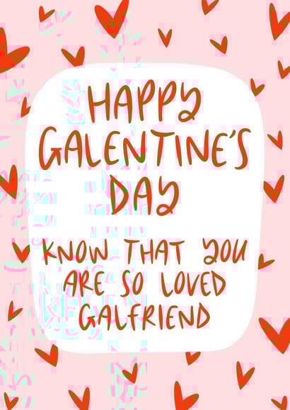 Know That You Are Loved Galentine's Day Card created by Muses & May 