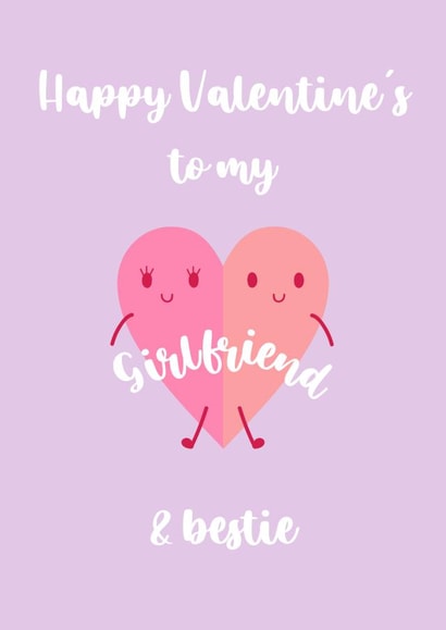 cute girlfriend Valentines Day Card 17645 created by Zoe Shepherd