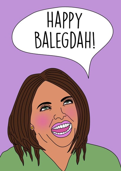Balegdah Jesy Nelson Birthday Card 21001 created by Jonnie Hardy