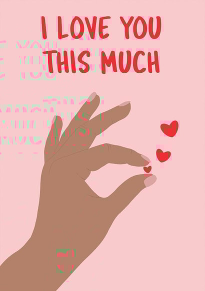 I Love You This Much 1000 created by @tikkled.pink
