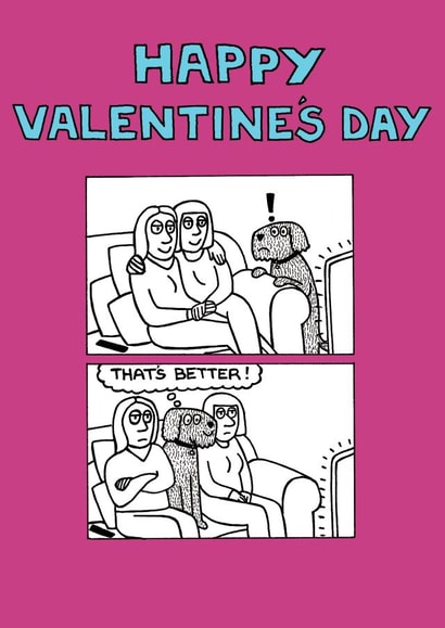 pets dog Card 1973 created by Off The Leash Cartoons by Rupert Fawcett