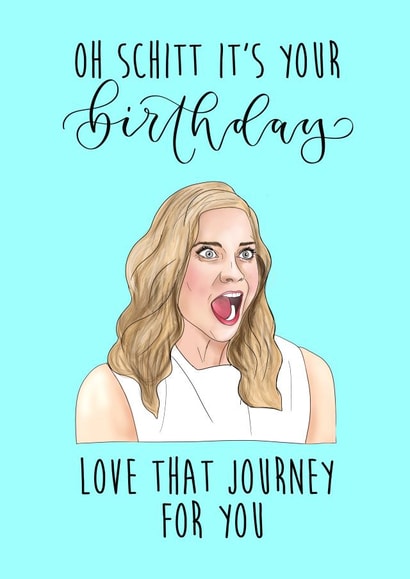 schitts creek Birthday Card 15326 created by The Amyverse