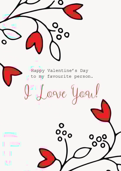 Valentine's Day Card 1000 created by Three Bears