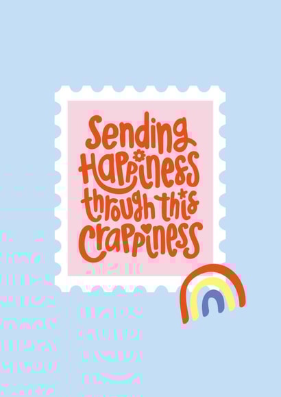 Sending happiness through this card created by Squaire