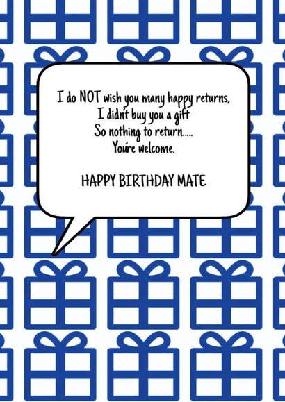 buy cheeky Birthday Card 46639 created by Chuckles