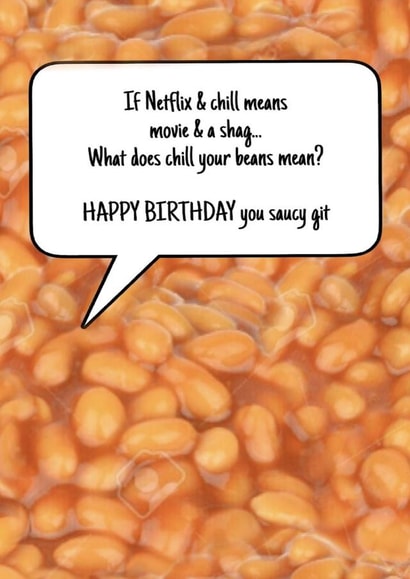 netflix and chill movie Birthday Card 46641 created by Chuckles