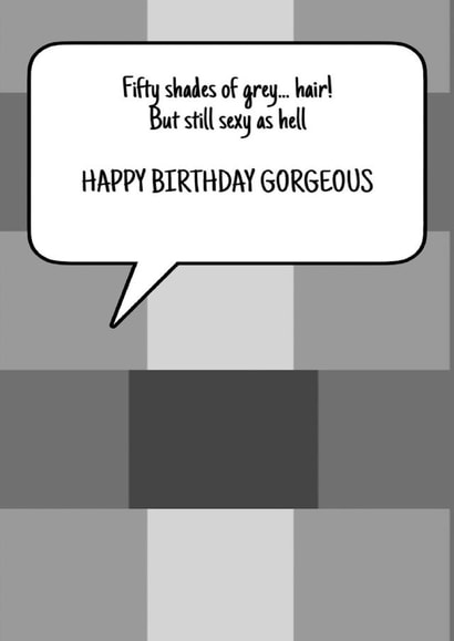 Film/TV/Netflix adult Birthday Card 46642 created by Chuckles