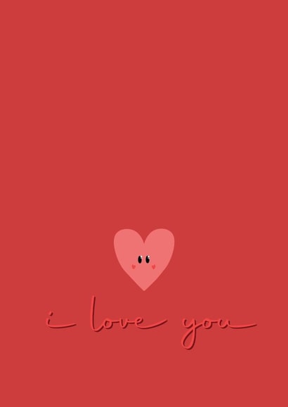 Love Heart Valentines Day Card 18622 created by Jade Deere