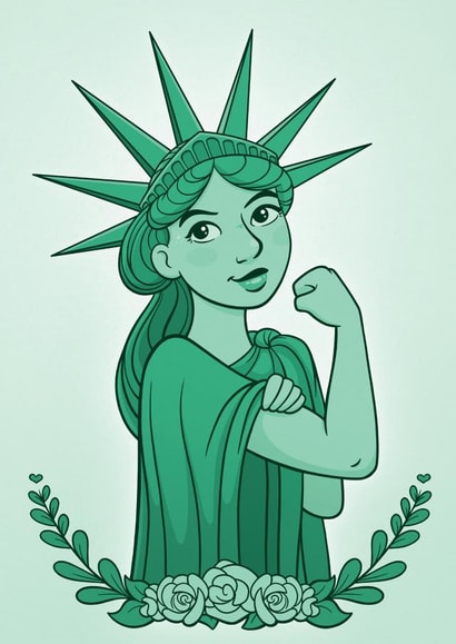 liberty USA Card 3610 created by Catherine Satrun