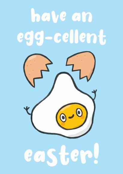 egg eggcellent Easter Card 10007 created by Sarah-Anne Brown